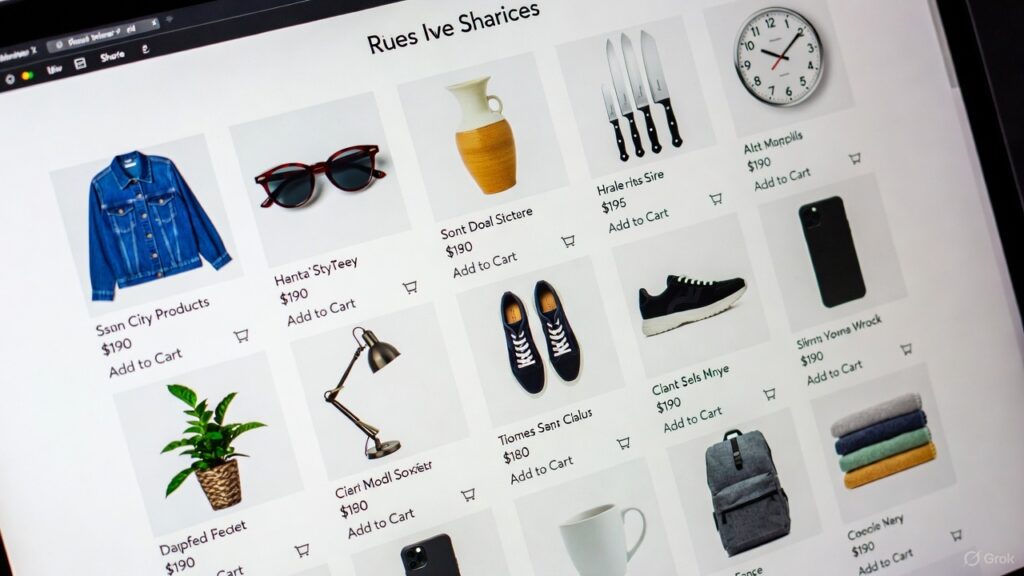 Shopify dropshipping store example